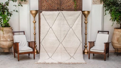 Beni Diamond Pattern Rug