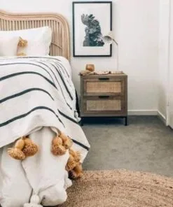 Fatima striped blankets and throws