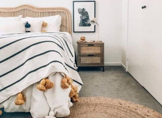 Fatima striped blankets and throws​