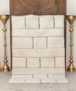 Rachida White Area Rug