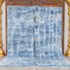 Sky Blue Moroccan Rug