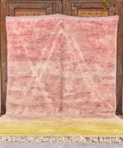 pink area rug
