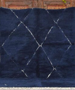 Sofa Blue and White area Rug