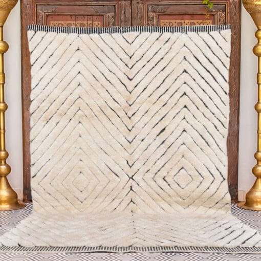 Bala White Wool Rug