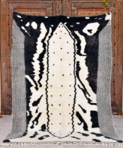 Walou Black and White Rug