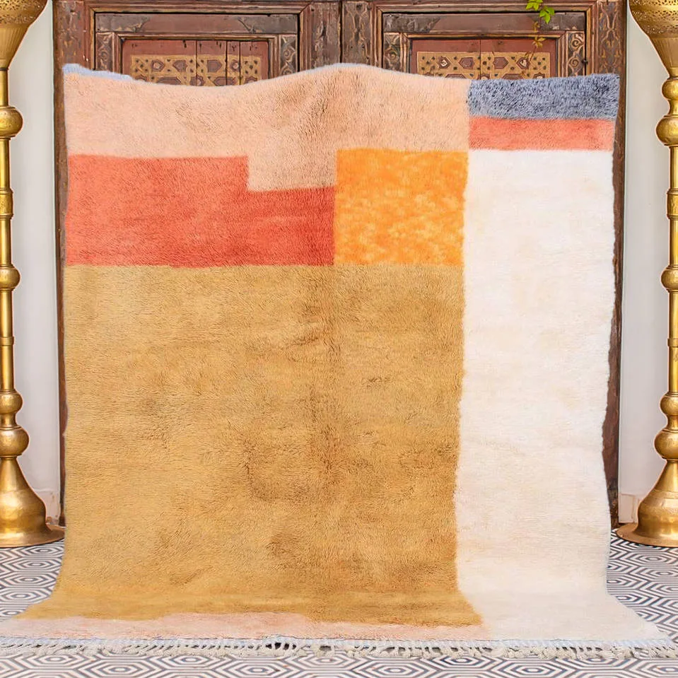 Talmita colorful moroccan rug
