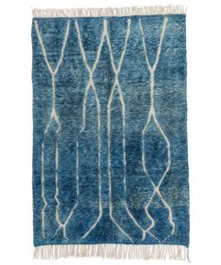 Bahar Blue and White Area Rug
