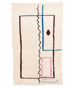 Frifra Beige Abstract Rug