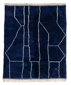 Sraya Blue and White Rug