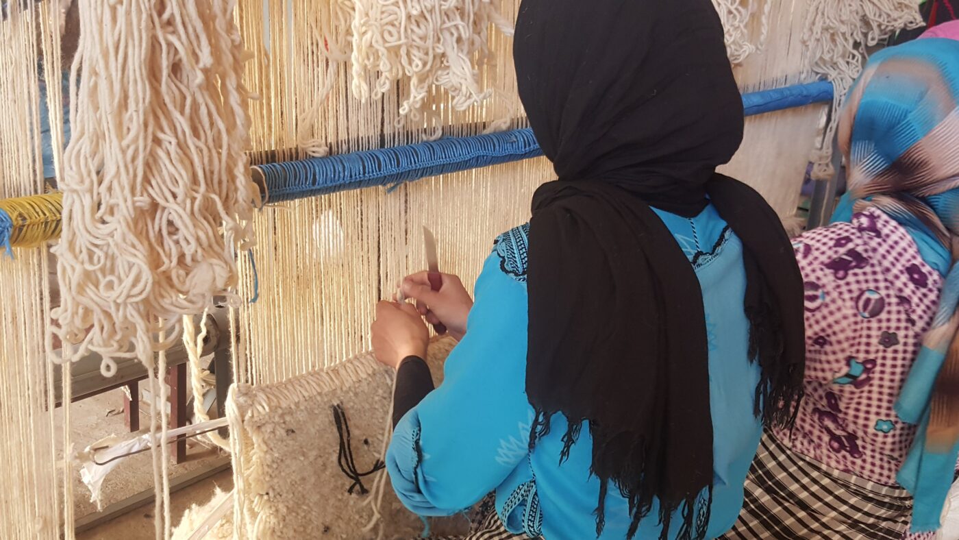 Moroccan Rug Making